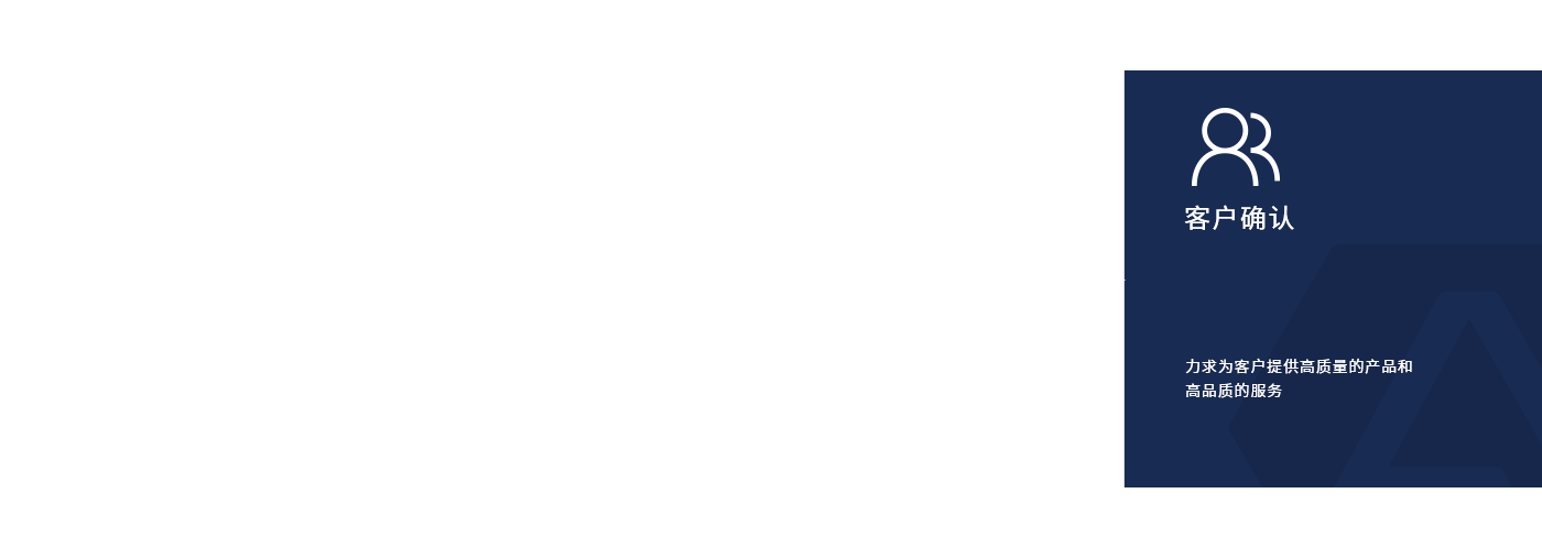 專業(yè)化流程，嚴(yán)格把控品質(zhì)